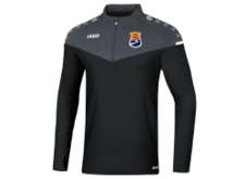 Training Top Pré-Match - Sweat 1/2 zip Gris-Noir